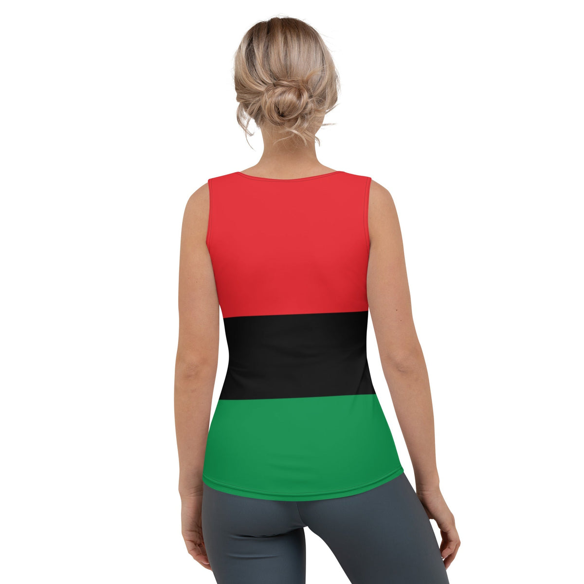 Pan African Flag Women's Tank Top - Conscious Apparel Store