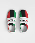 Pan African Flag Women's Two-Tone Sneaker - Conscious Apparel Store