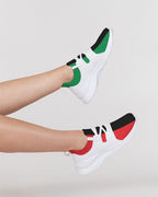 Pan African Flag Women's Two - Tone Sneaker - Conscious Apparel Store