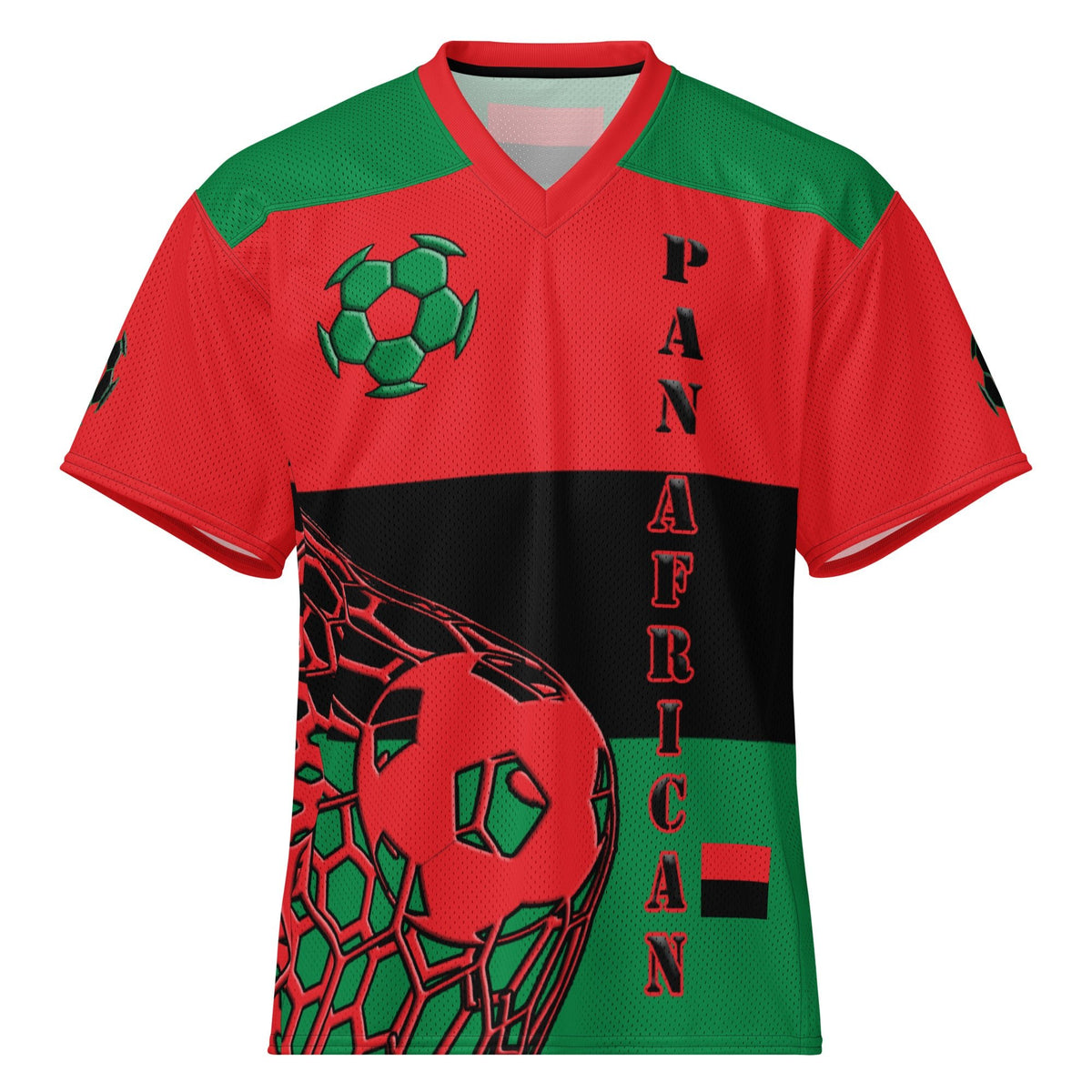 Pan African Football Sport Jersey - Conscious Apparel Store