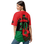 Pan African Football Themed Button-Down Sport Jersey - Conscious Apparel Store