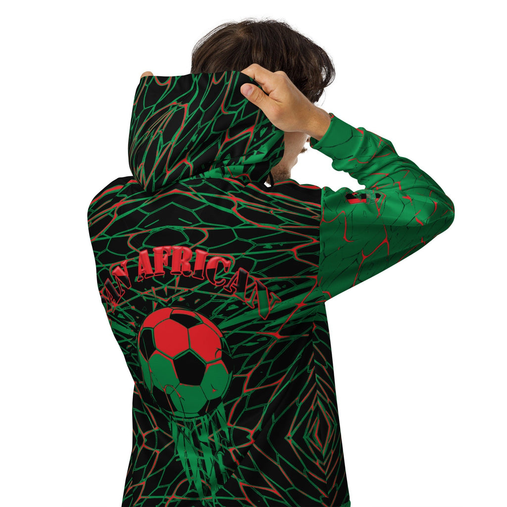 Pan African Football Unisex zip hoodie - Conscious Apparel Store