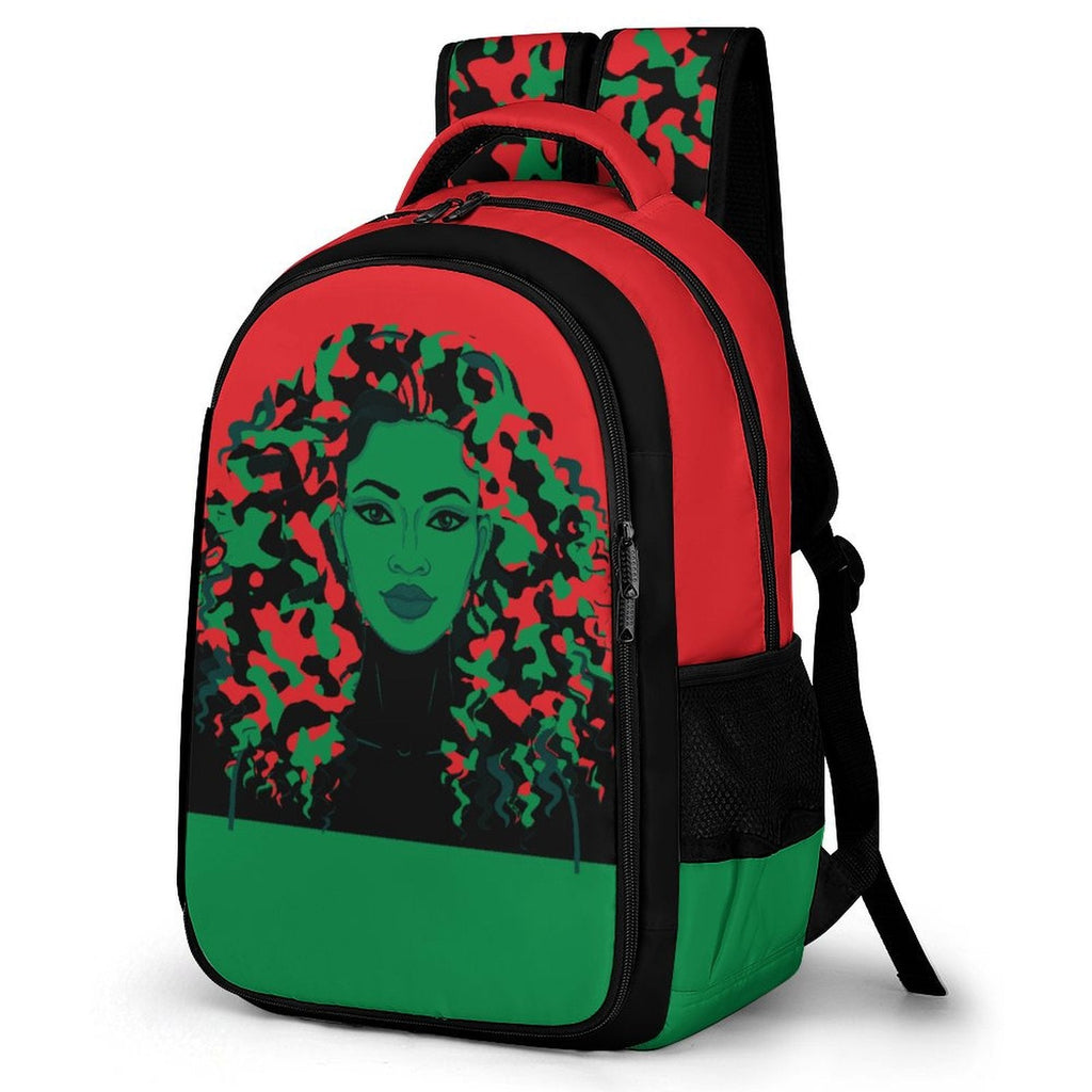 Pan African Girl Casual Backpack - Conscious Apparel Store