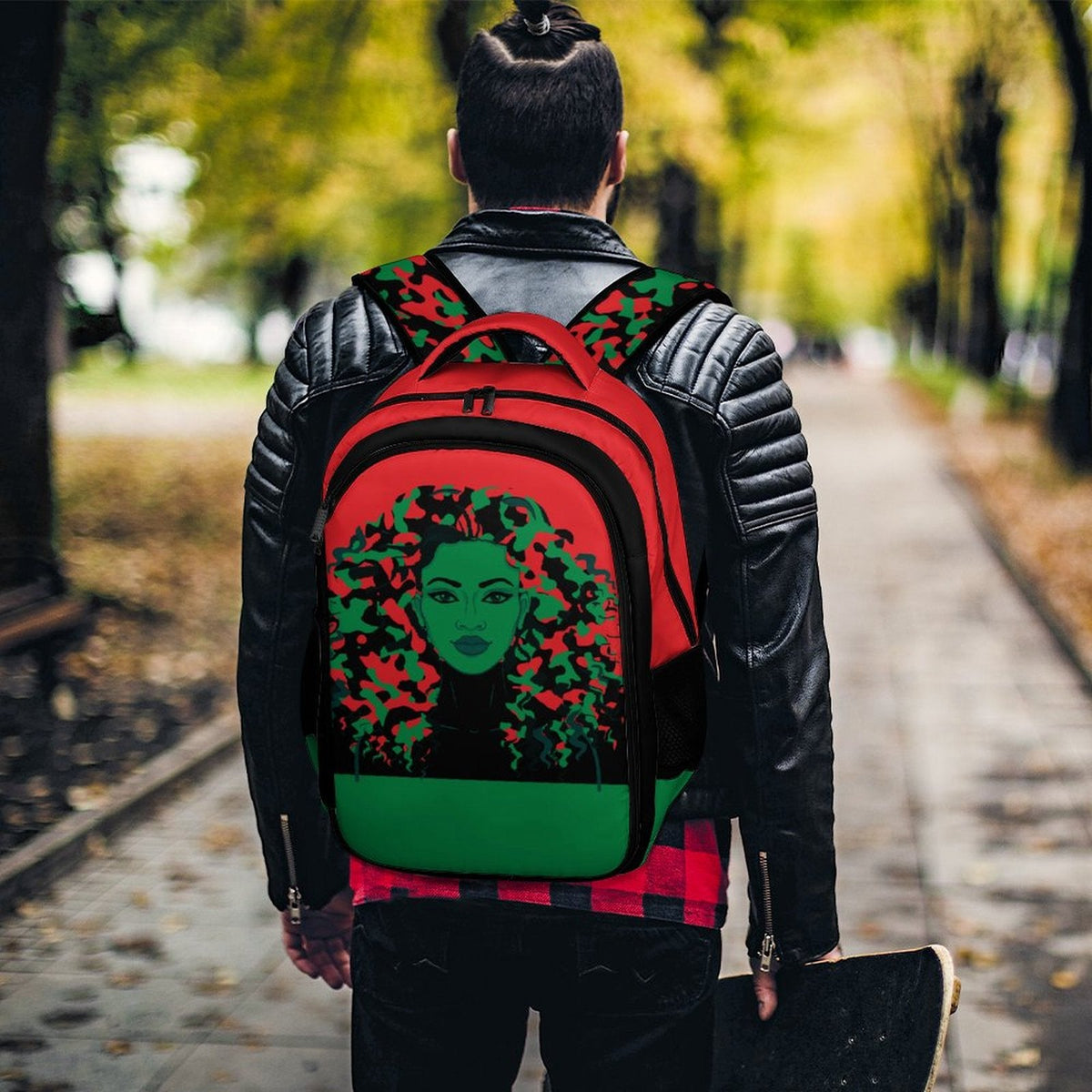 Pan African Girl Casual Backpack - Conscious Apparel Store