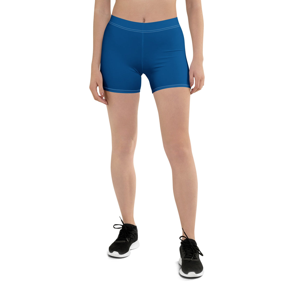 Panama Blue Leggings Shorts - Conscious Apparel Store