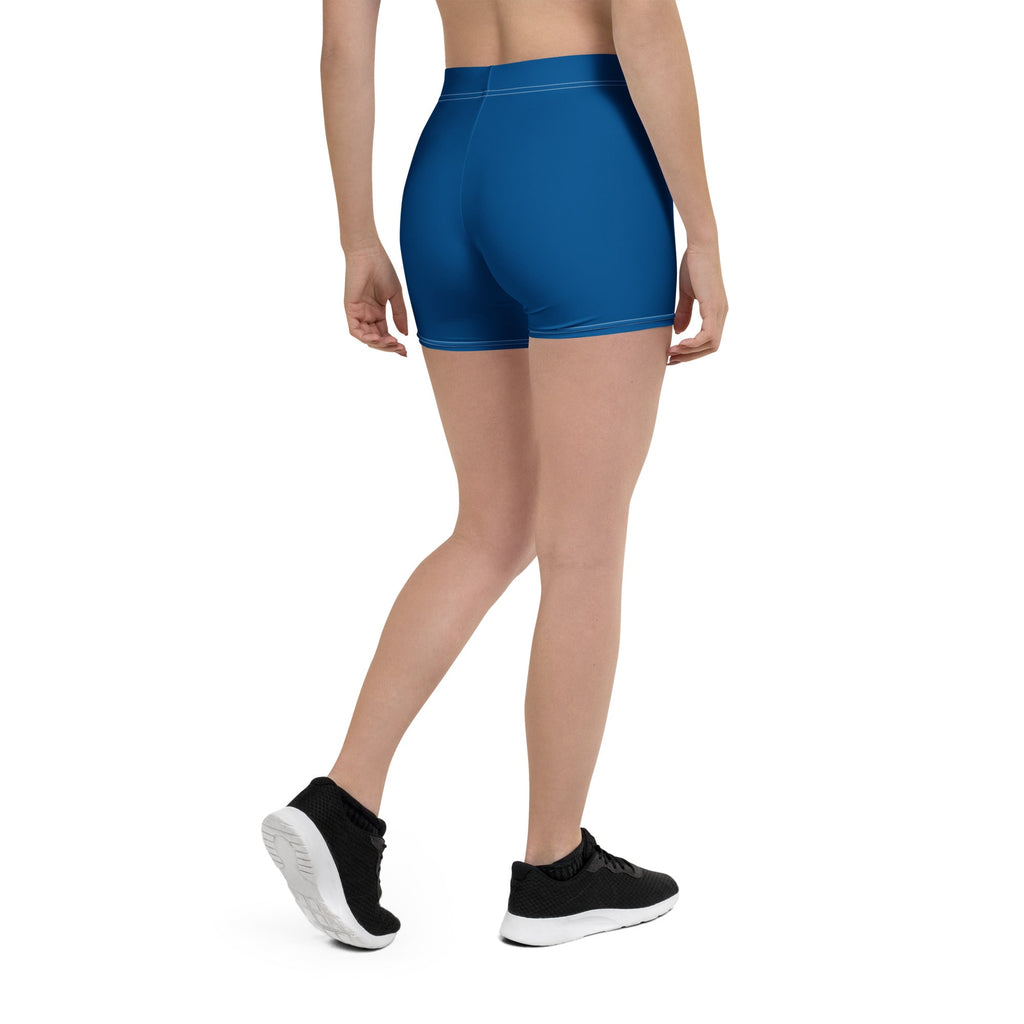 Panama Blue Leggings Shorts - Conscious Apparel Store