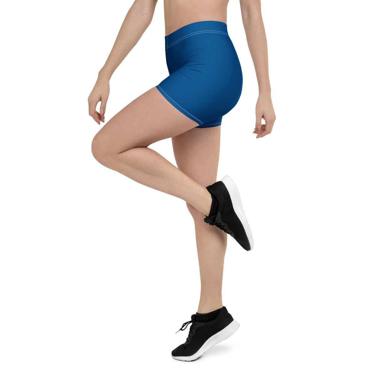Panama Blue Leggings Shorts - Conscious Apparel Store
