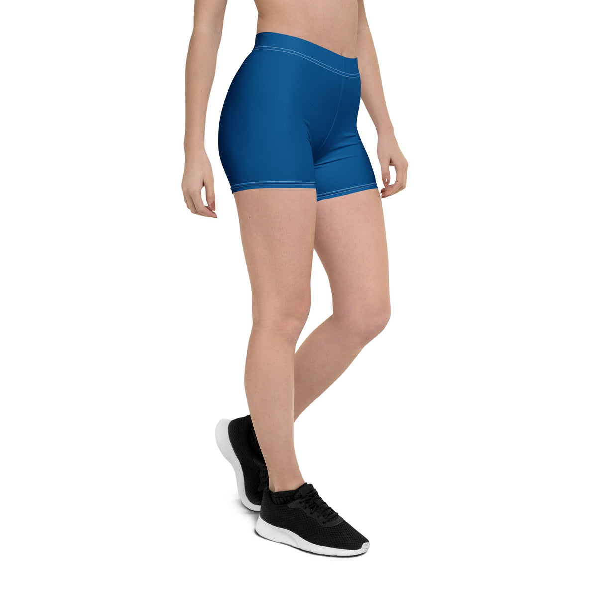 Panama Blue Leggings Shorts - Conscious Apparel Store