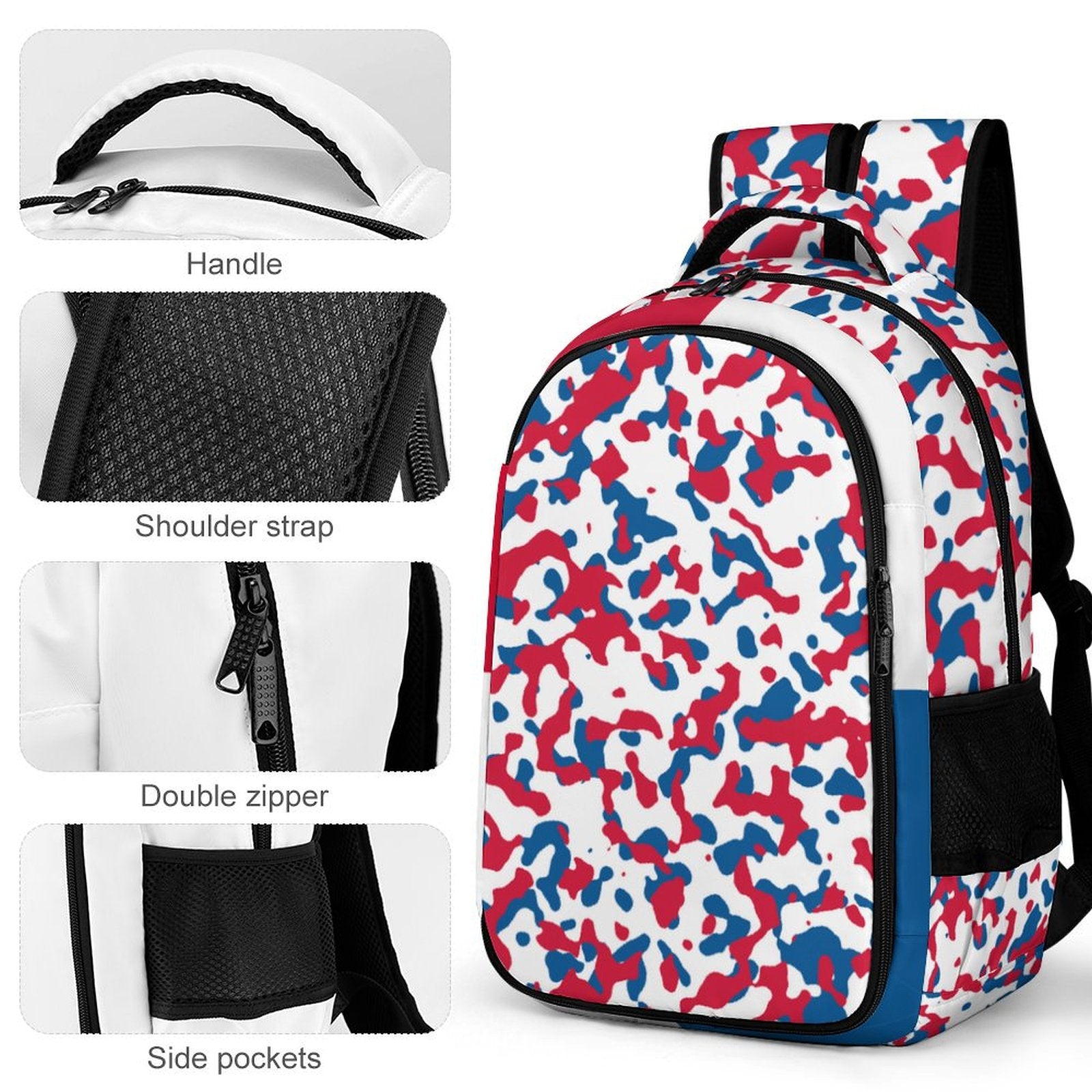 Panama Flag Camo Casual Backpack - Conscious Apparel Store