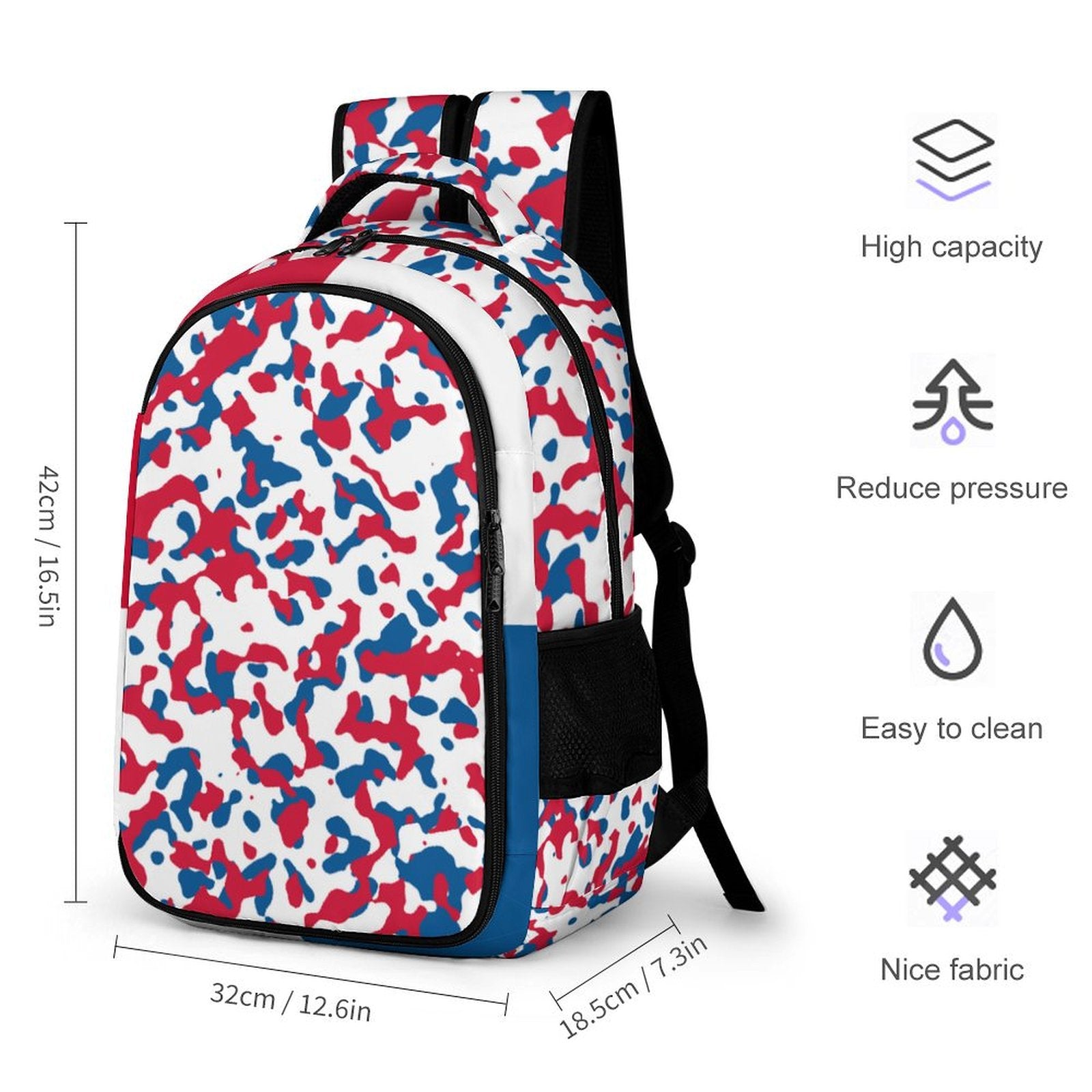 Panama Flag Camo Casual Backpack - Conscious Apparel Store