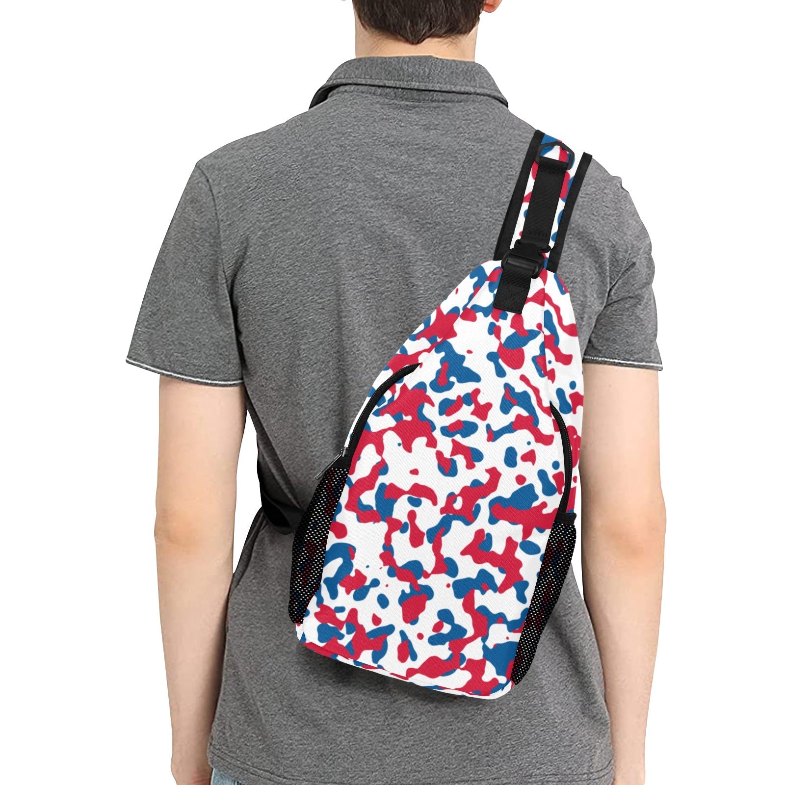 Panama Flag Camo Casual Chest Bag - Conscious Apparel Store