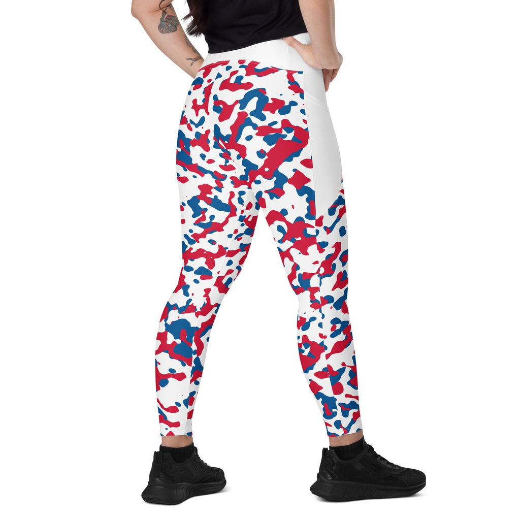 Panama Flag Camo Leggings with pockets - Conscious Apparel Store