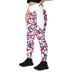Panama Flag Camo Leggings with pockets - Conscious Apparel Store