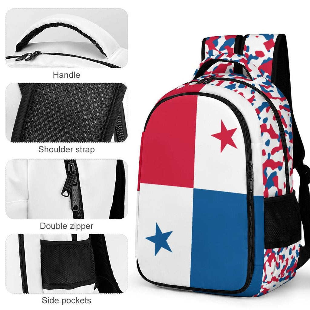 Panama Flag Casual Backpack - Conscious Apparel Store