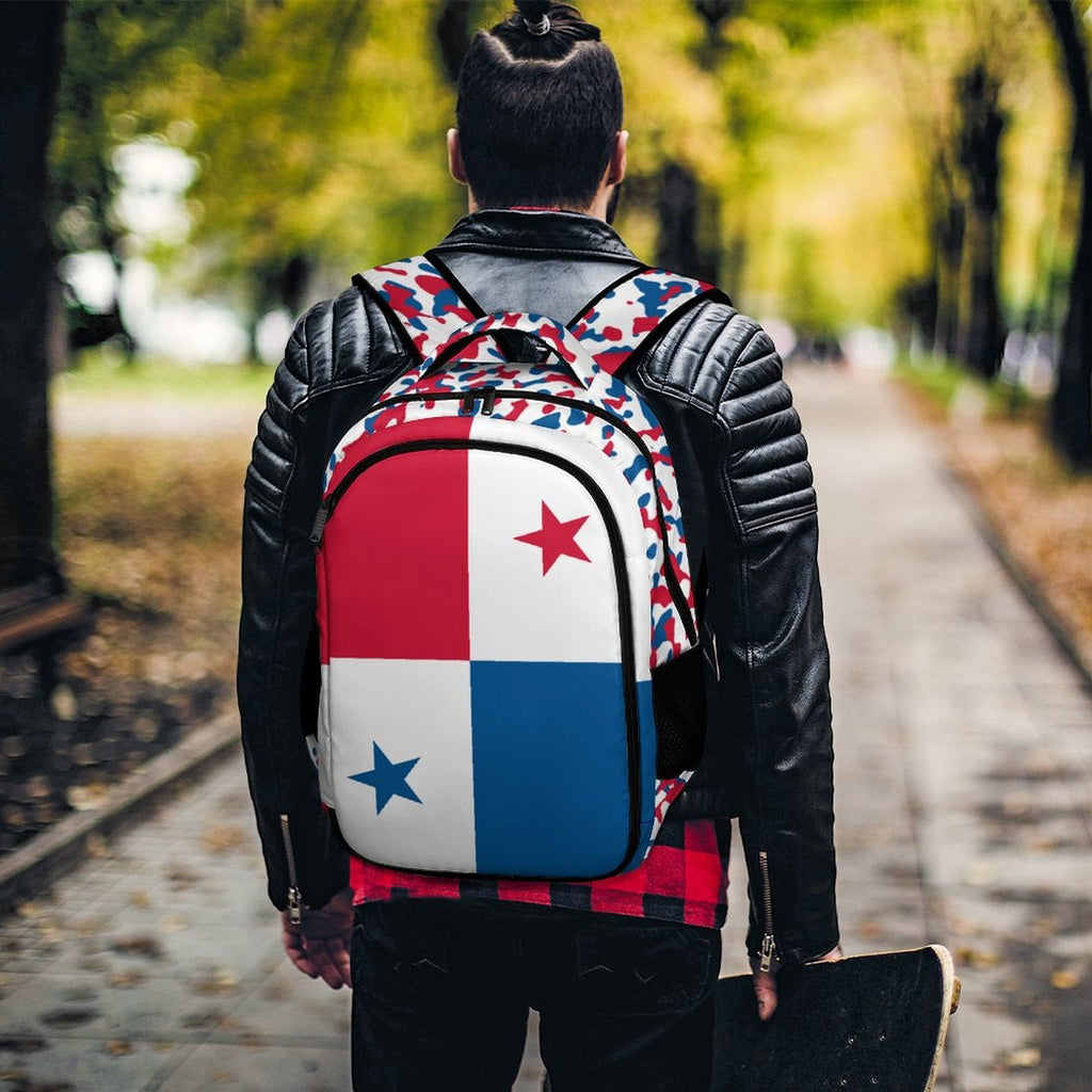 Panama Flag Casual Backpack - Conscious Apparel Store