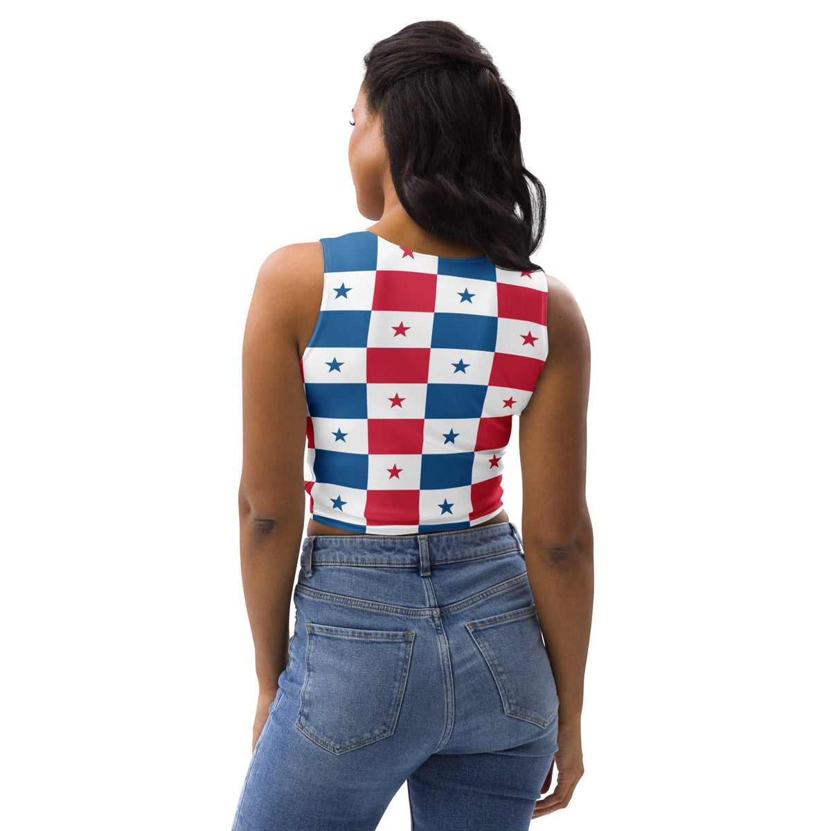 Panama Flag Crop Top - Conscious Apparel Store