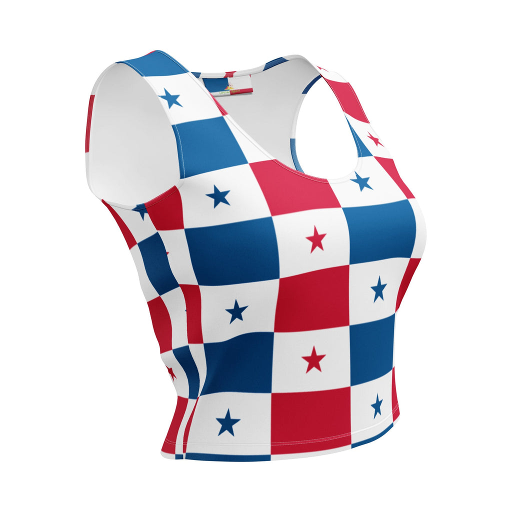Panama Flag Crop Top - Conscious Apparel Store