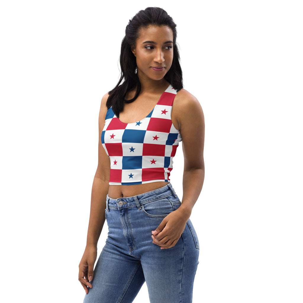 Panama Flag Crop Top - Conscious Apparel Store