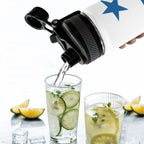 Panama Flag Insulated Water Bottle with Dual - Use Lid (18oz) - Conscious Apparel Store