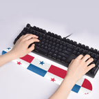 Panama Flag Keyboard Wrist Rest Pad - Conscious Apparel Store
