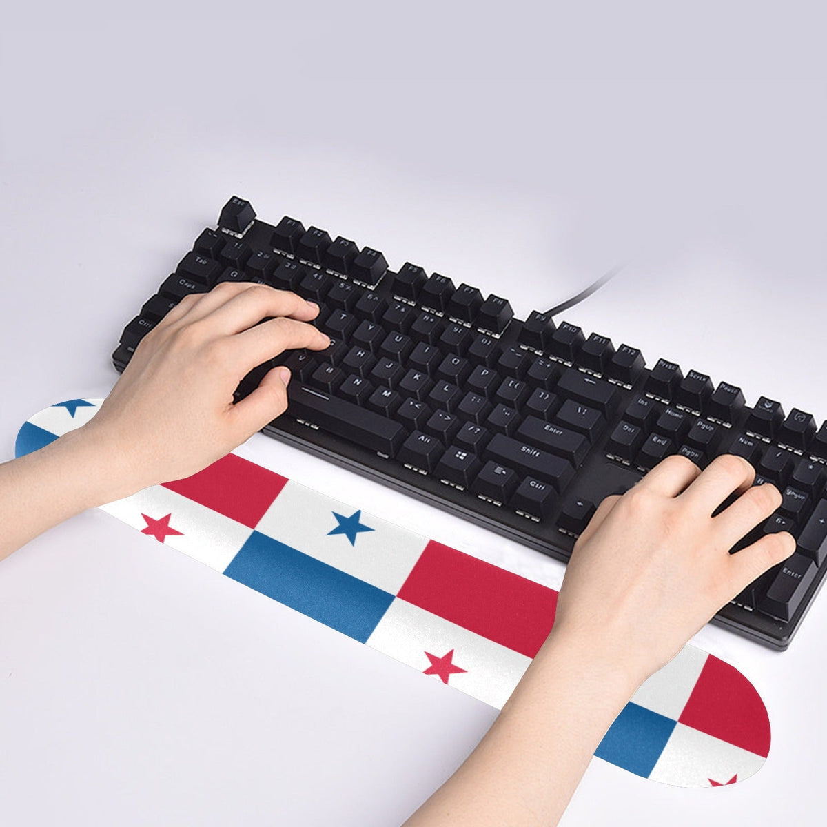 Panama Flag Keyboard Wrist Rest Pad - Conscious Apparel Store