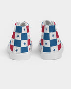 Panama Flag Men's Hightop Canvas Shoe - Conscious Apparel Store