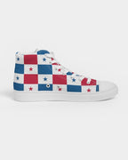 Panama Flag Men's Hightop Canvas Shoe - Conscious Apparel Store