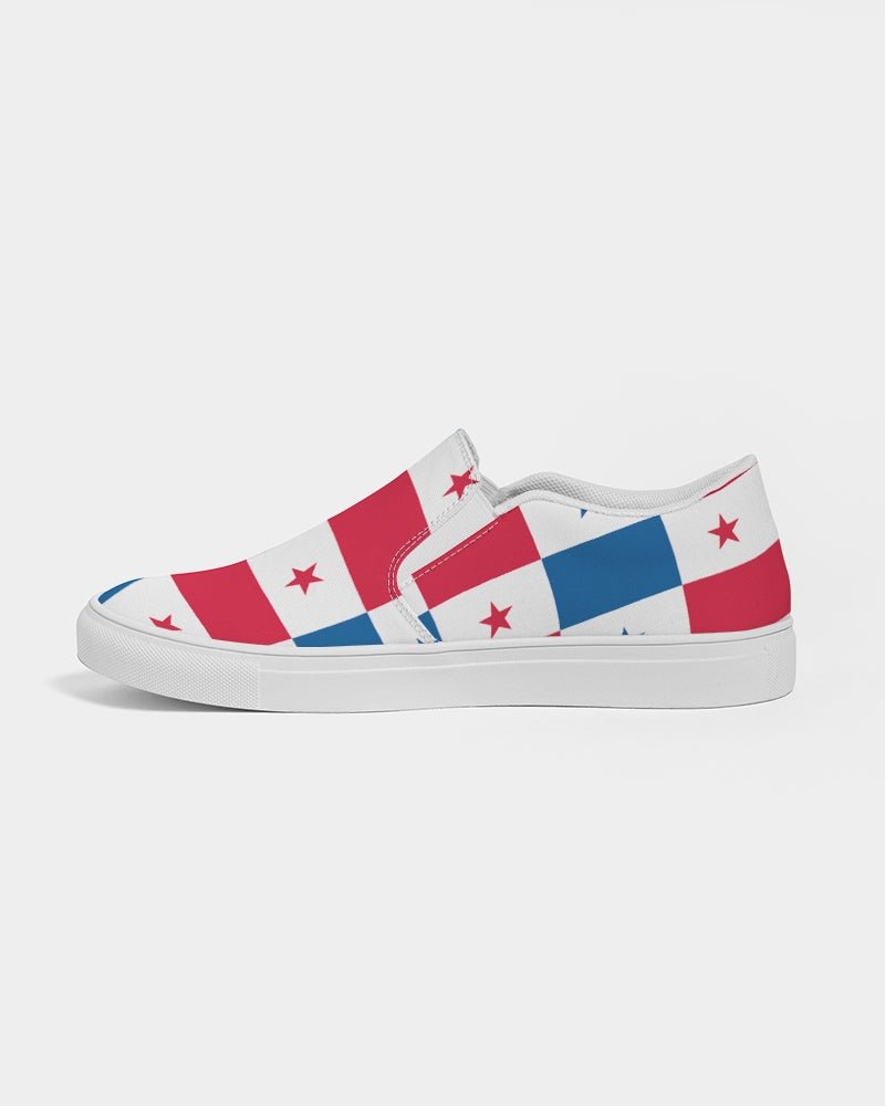 Panama Flag Men's Slip - On Canvas Shoe - Conscious Apparel Store