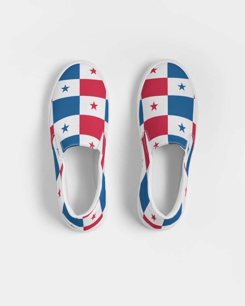 Panama Flag Men's Slip - On Canvas Shoe - Conscious Apparel Store