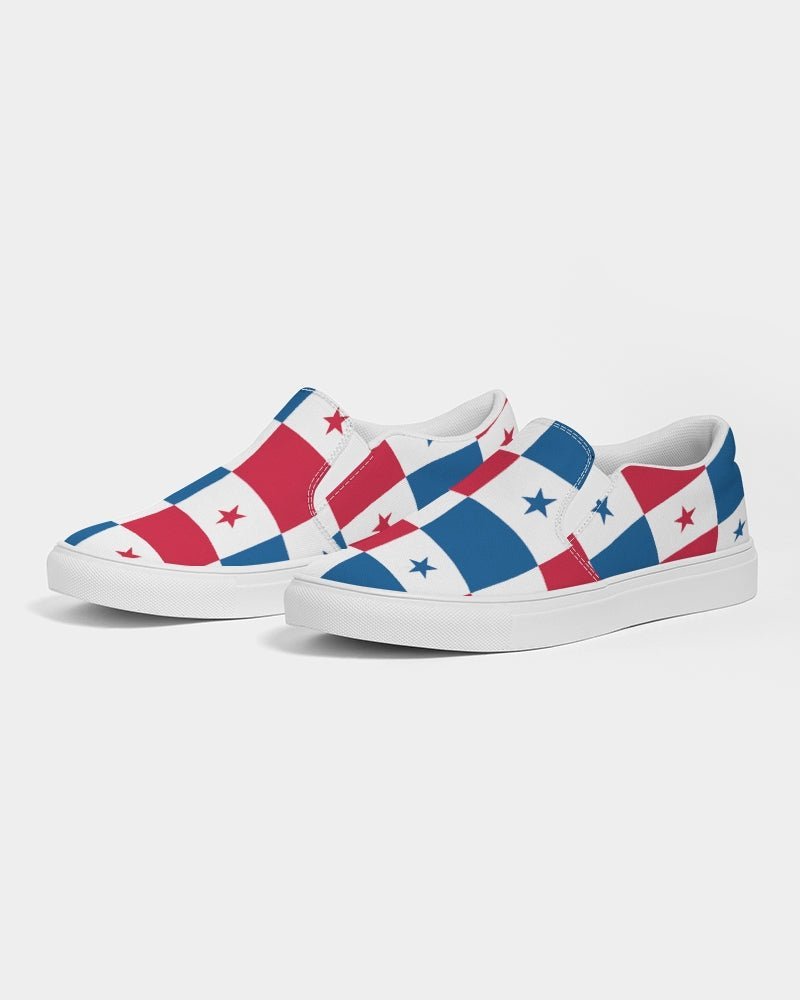 Panama Flag Men's Slip-On Canvas Shoe - Conscious Apparel Store