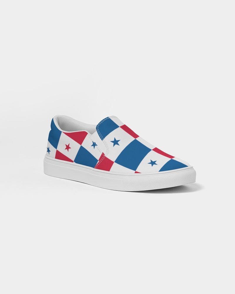 Panama Flag Men's Slip-On Canvas Shoe - Conscious Apparel Store