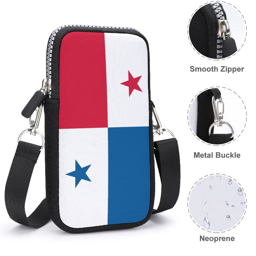 Panama Flag Mobile Phone Purse - Conscious Apparel Store