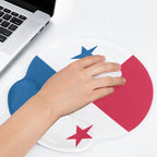 Panama Flag Mouse Pad with Wrist Rest Support - Conscious Apparel Store