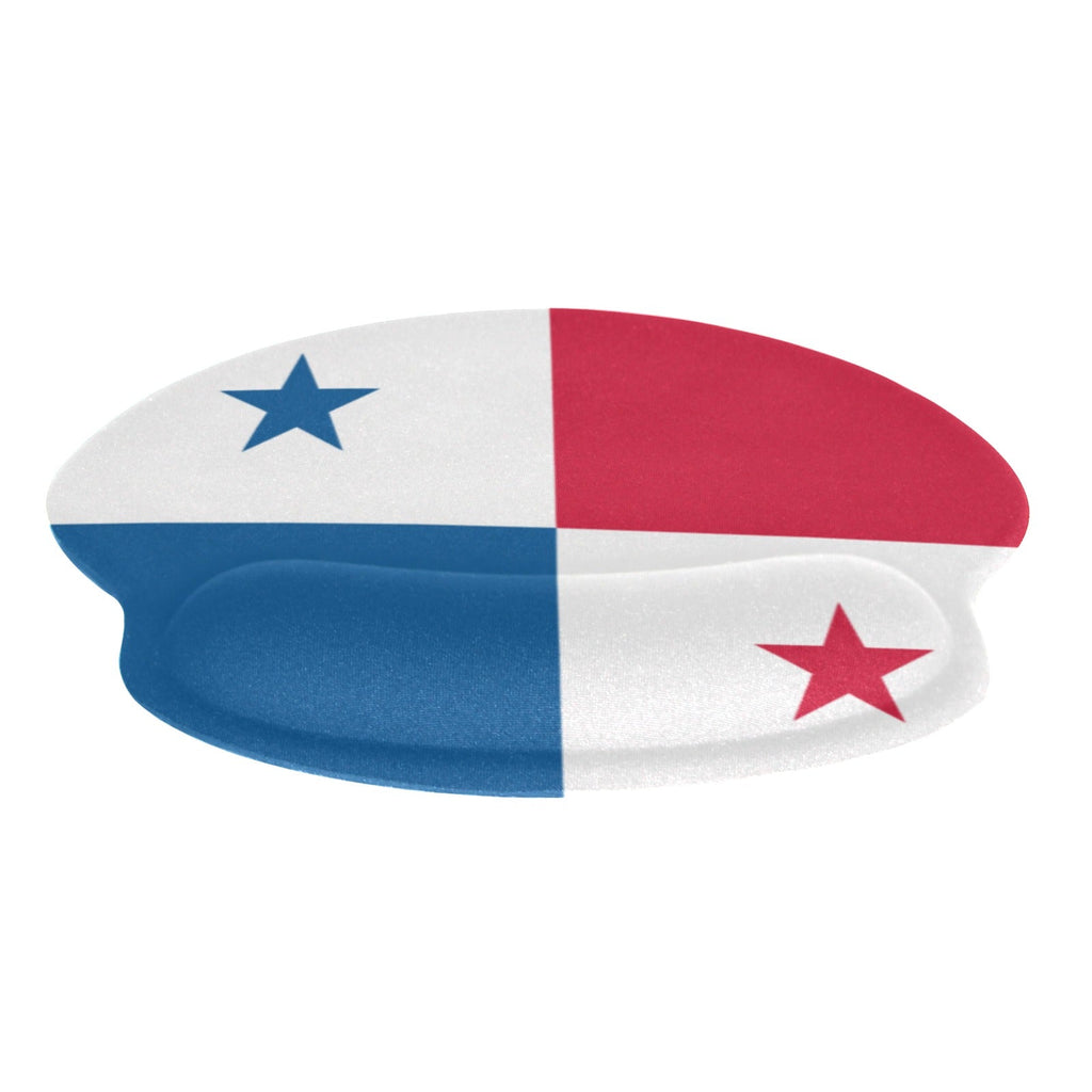 Panama Flag Mouse Pad with Wrist Rest Support - Conscious Apparel Store