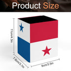 Panama Flag Square Pen Holder - Conscious Apparel Store
