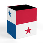 Panama Flag Square Pen Holder - Conscious Apparel Store