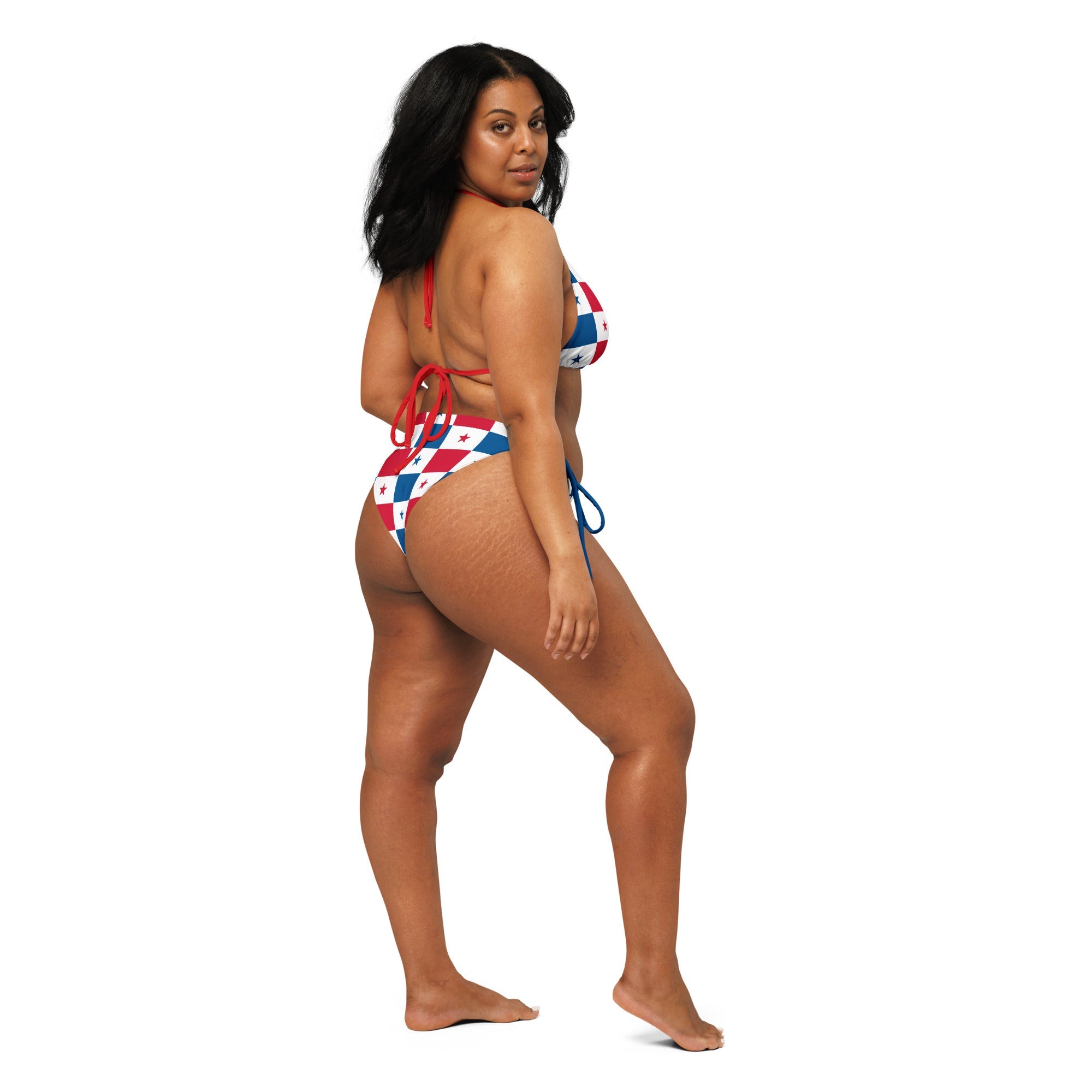 Panama Flag string bikini - Conscious Apparel Store