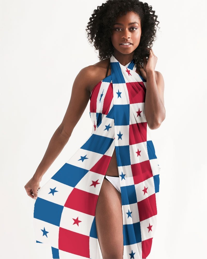 Panama Flag Swim Cover Up - Conscious Apparel Store