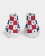 Panama Flag Women's Hightop Canvas Shoe - Conscious Apparel Store