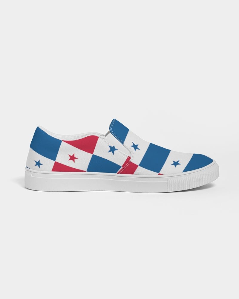 Panama Flag Women's Slip - On Canvas Shoe - Conscious Apparel Store