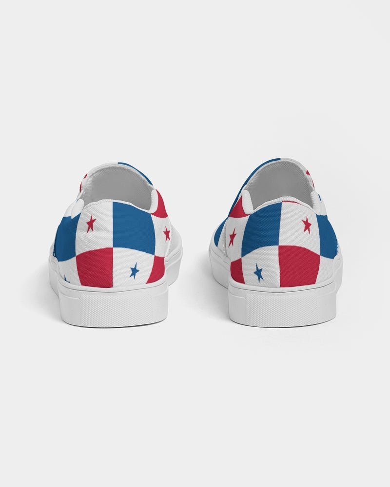 Panama Flag Women's Slip-On Canvas Shoe - Conscious Apparel Store