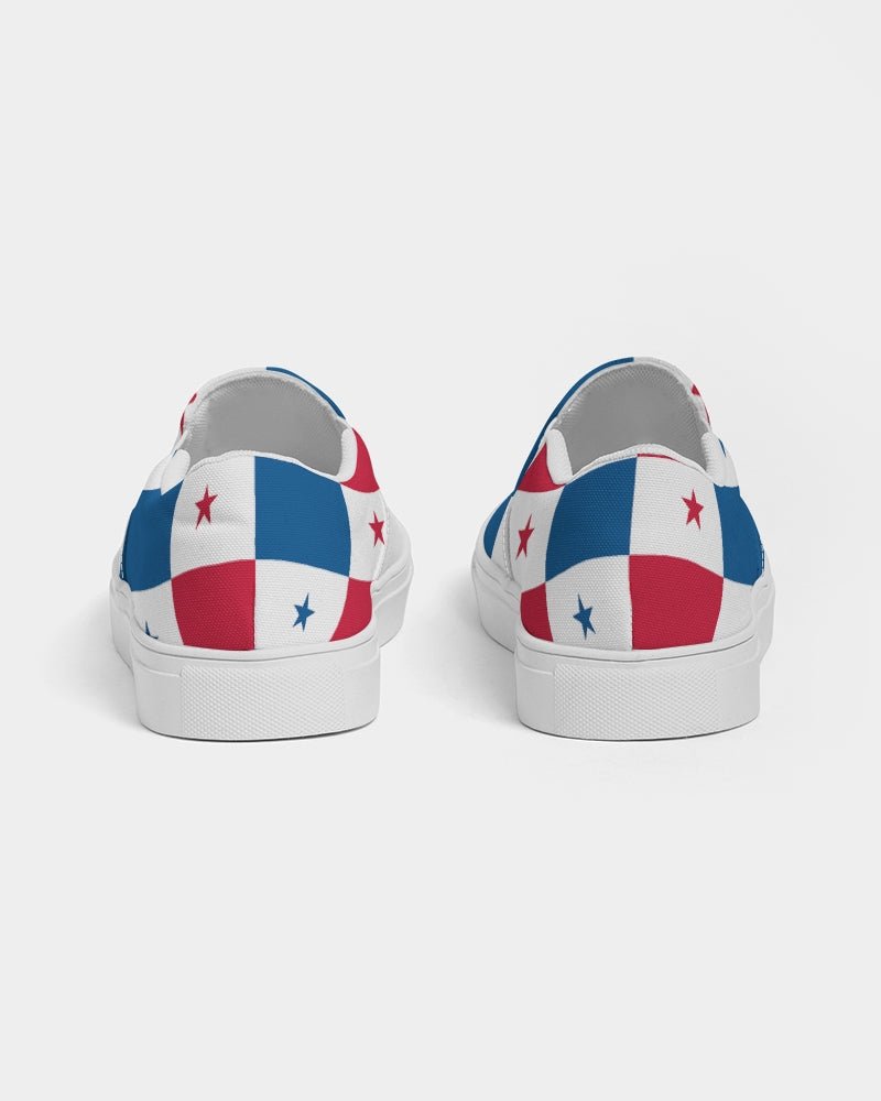 Panama Flag Women's Slip - On Canvas Shoe - Conscious Apparel Store