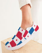 Panama Flag Women's Slip-On Canvas Shoe - Conscious Apparel Store