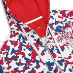 Panamanian Flag Camo Unisex zip hoodie - Conscious Apparel Store