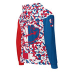 Panamanian Flag Camo Unisex zip hoodie - Conscious Apparel Store