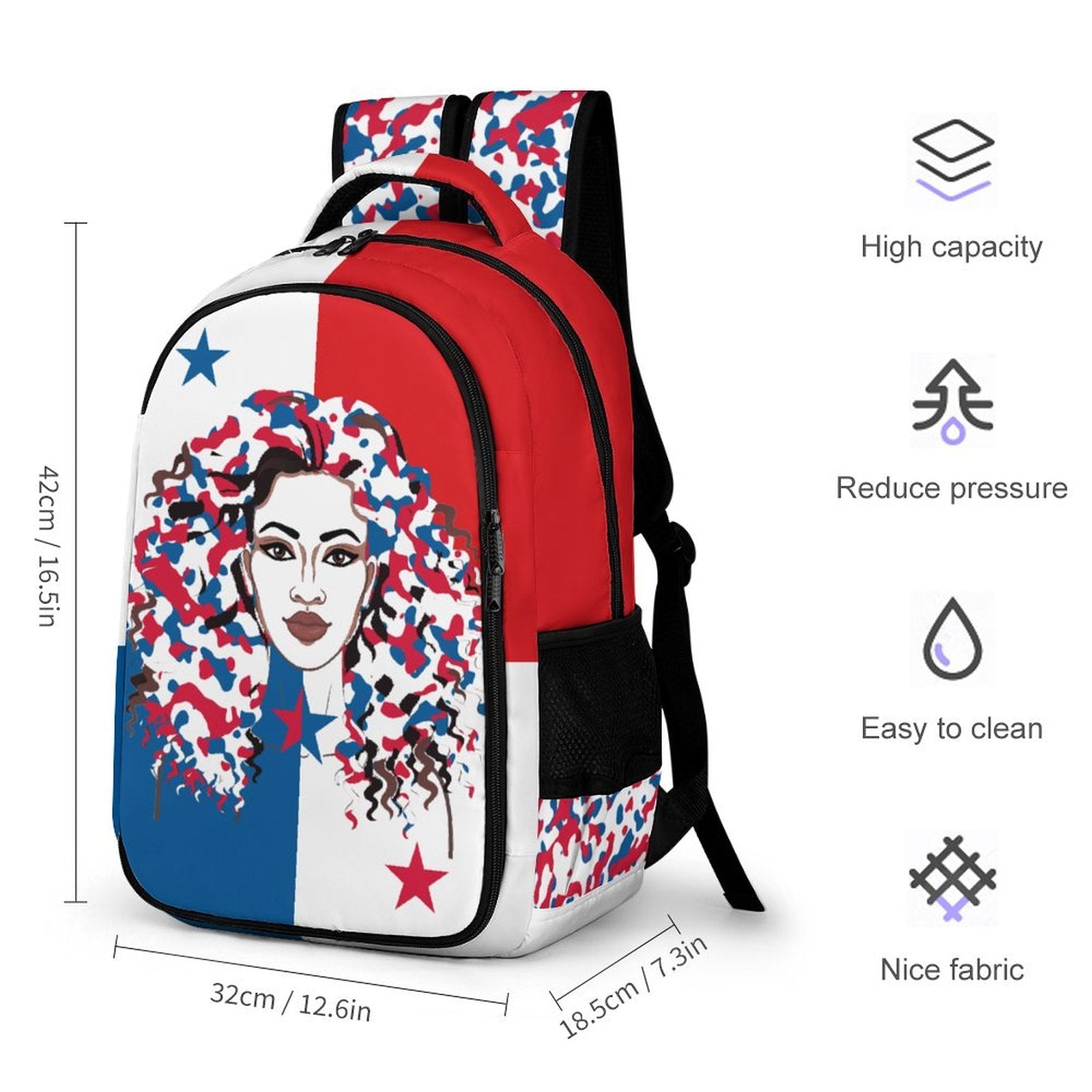 Panamanian Girl Casual Backpack - Conscious Apparel Store