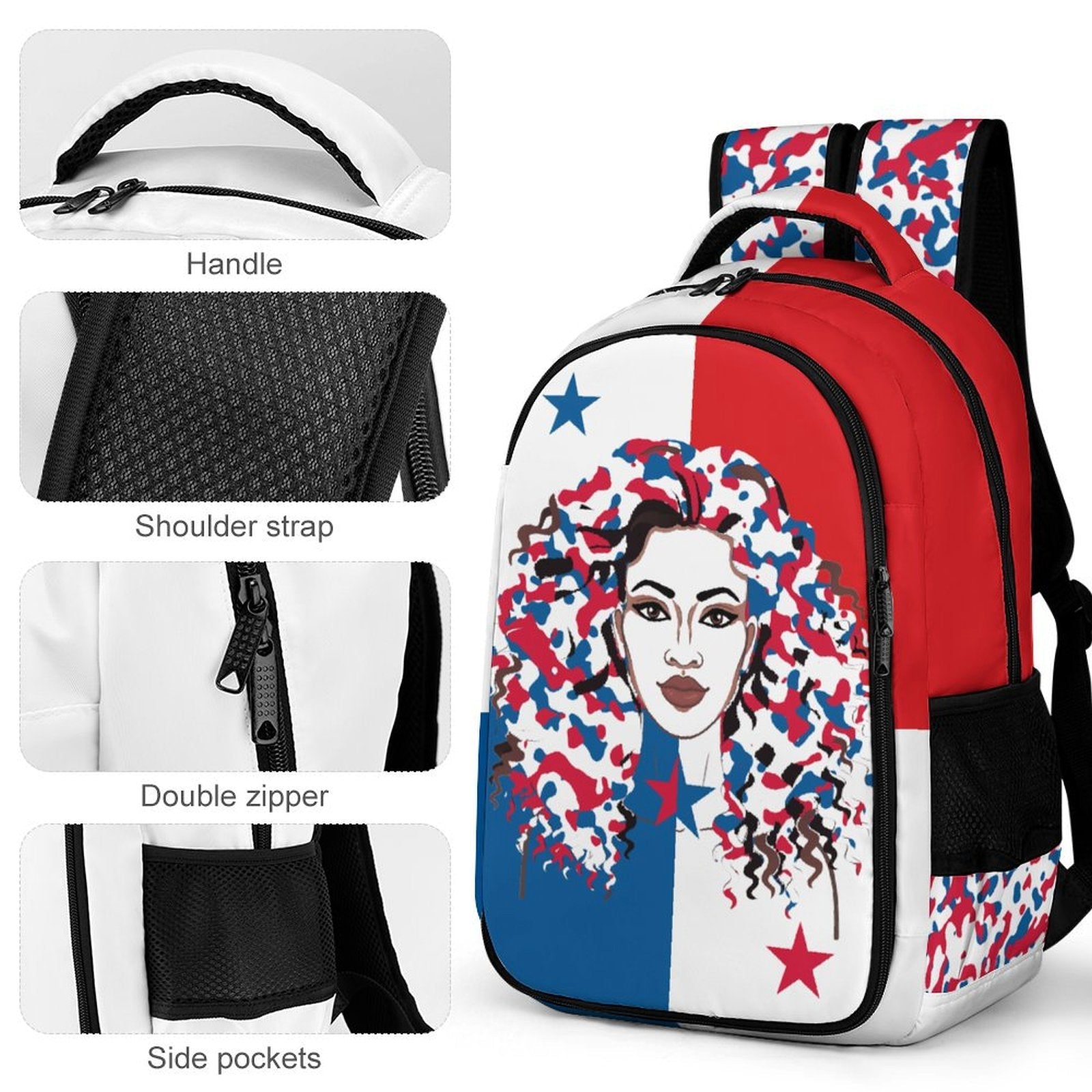 Panamanian Girl Casual Backpack - Conscious Apparel Store