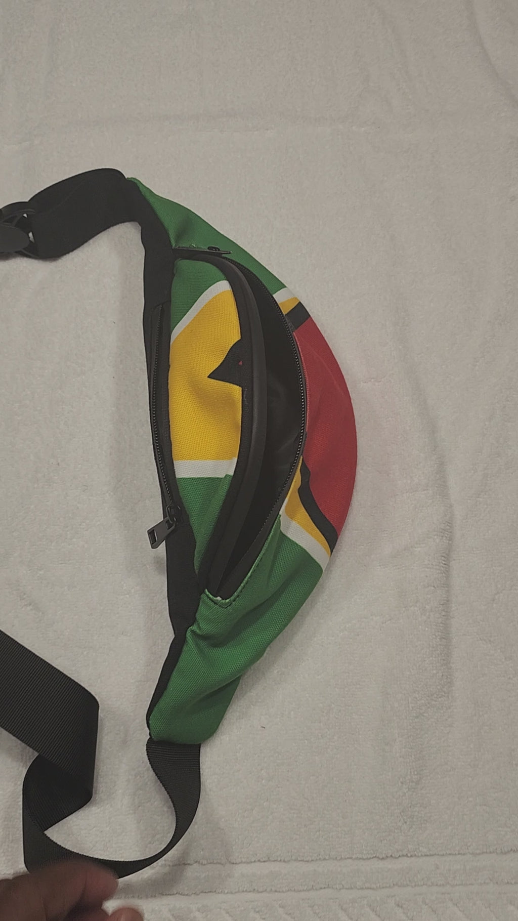 Guyana Flag Crossbody Sling Bag