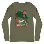 Queen Nzinga Unisex Long Sleeve Tee - Conscious Apparel Store
