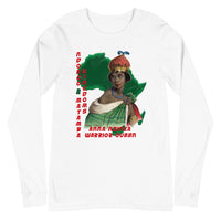 Queen Nzinga Unisex Long Sleeve Tee - Conscious Apparel Store